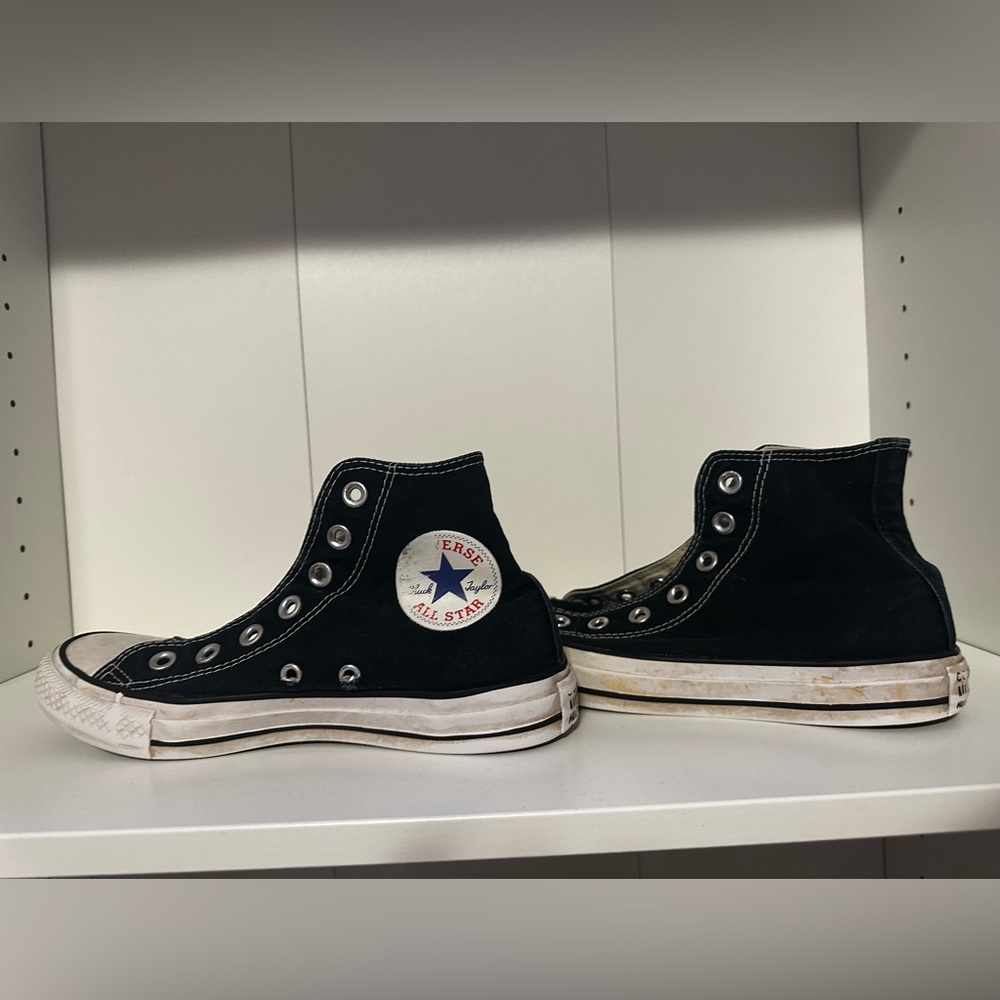 Black Hightop Converse